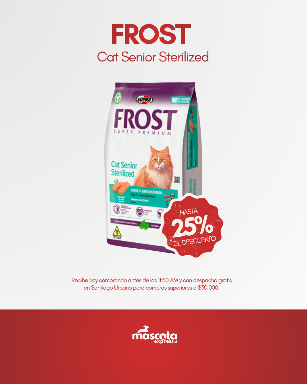FROST CAT Senior Sterilized