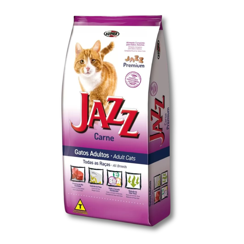 JAZZ Gatos Adultos / Carne