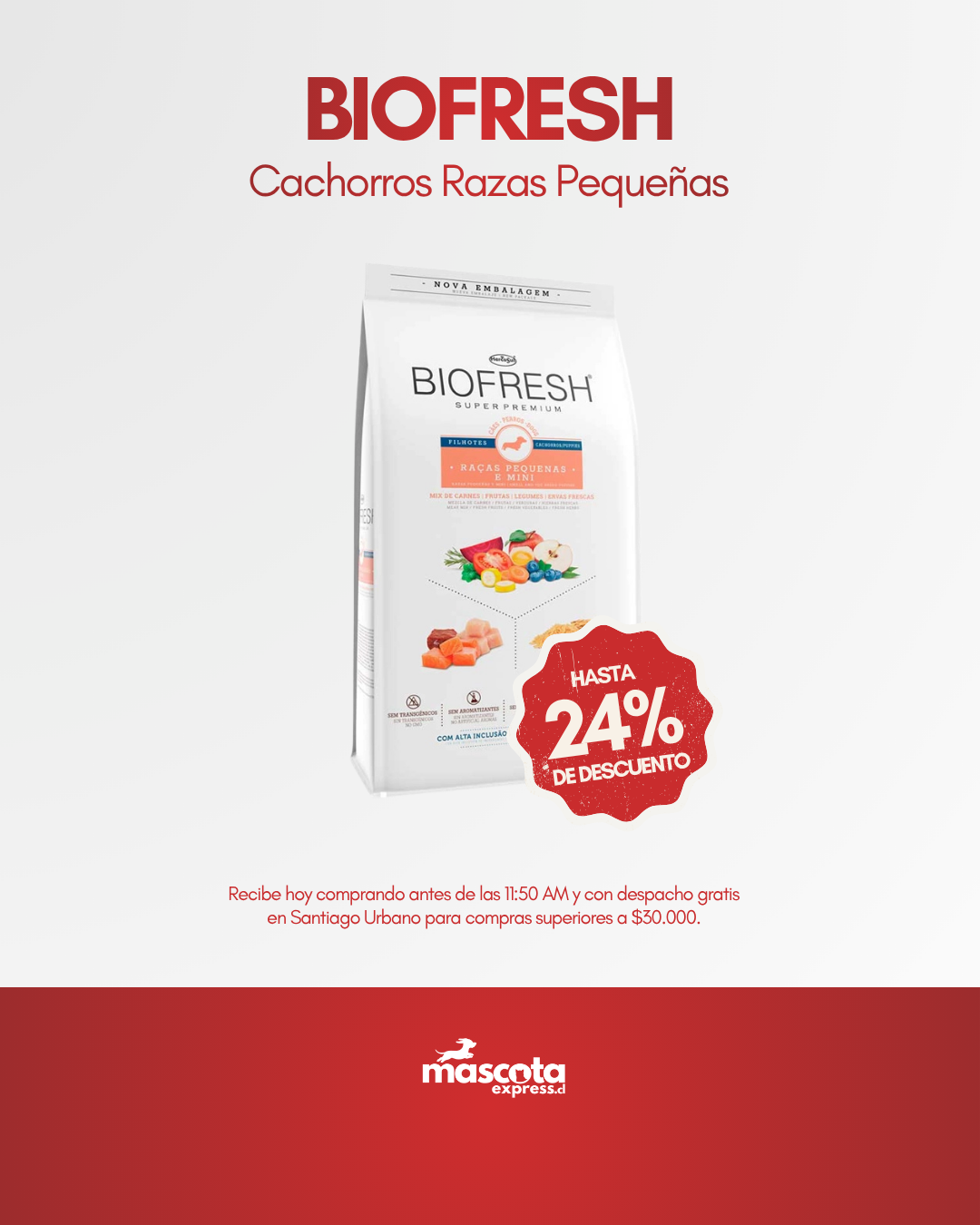 Biofresh Cachorros Razas Pequeñas