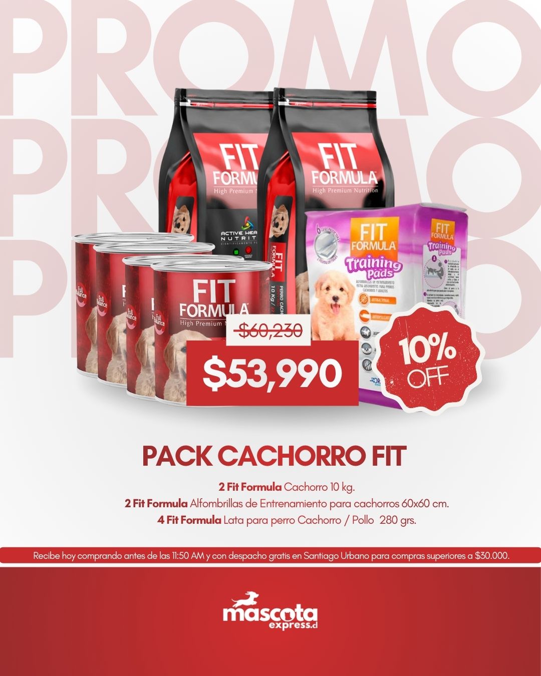 Pack Cachorro Fit