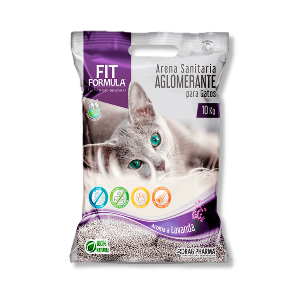 Arena Fit formula Aroma Lavanda 10kg - Mascota Express