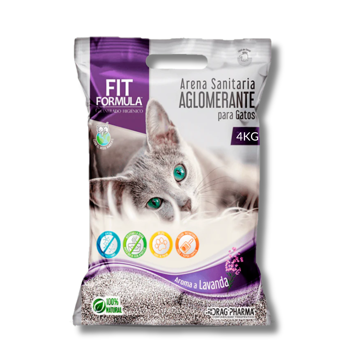 Arena Fit formula Aroma Lavanda 4Kg - Mascota Express