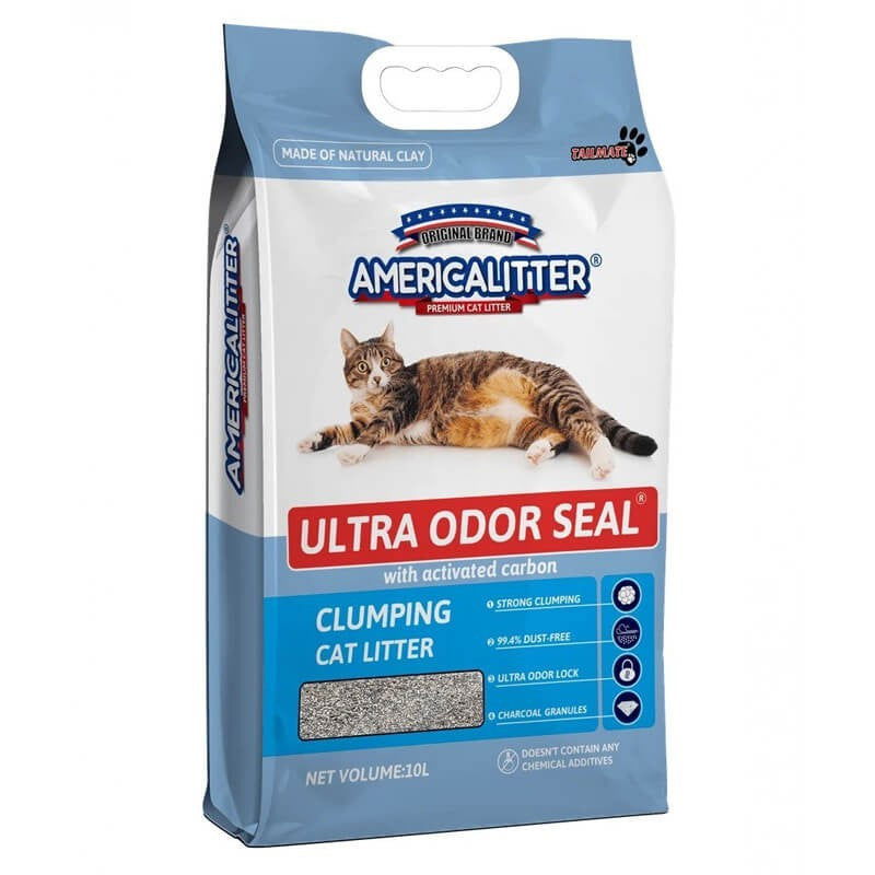 Arena sanitaria America Litter Ultra Odor Seal 7KG - Mascota Express