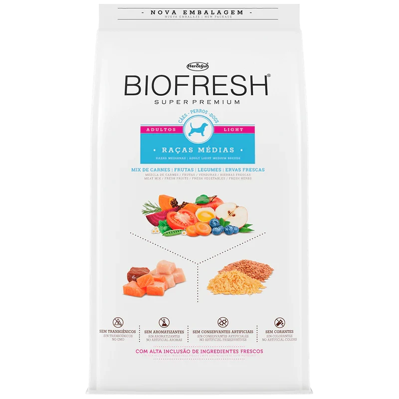 Biofresh Adulto Light Razas Medianas - Mascota Express