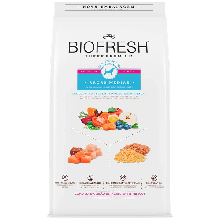 Biofresh Adulto Light Razas Medianas - Mascota Express