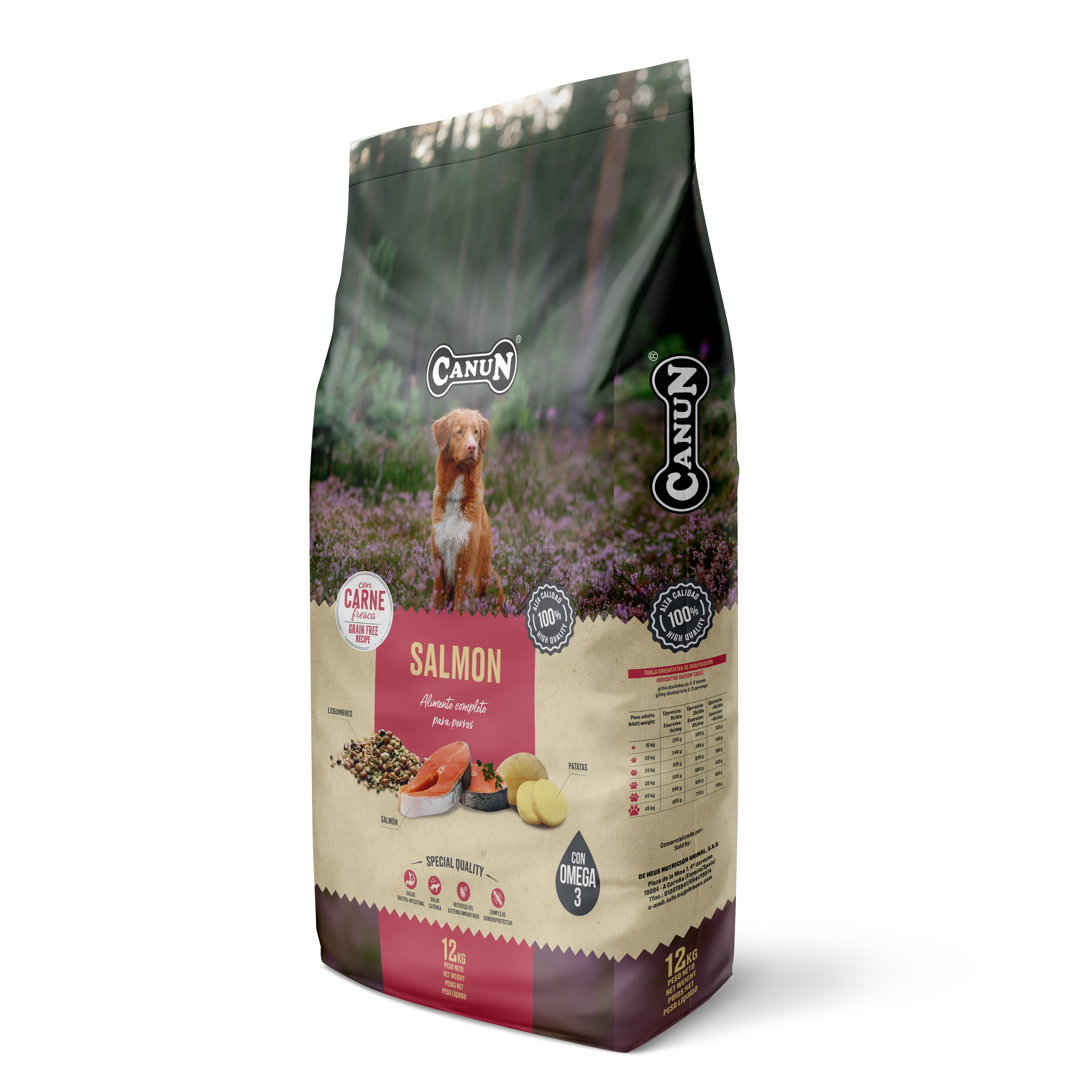 Canun Fresh Salmón para Perro