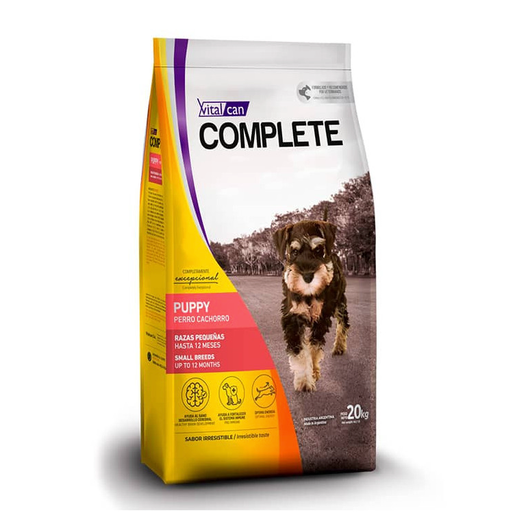 Complete Perro Cachorro raza Pequeña