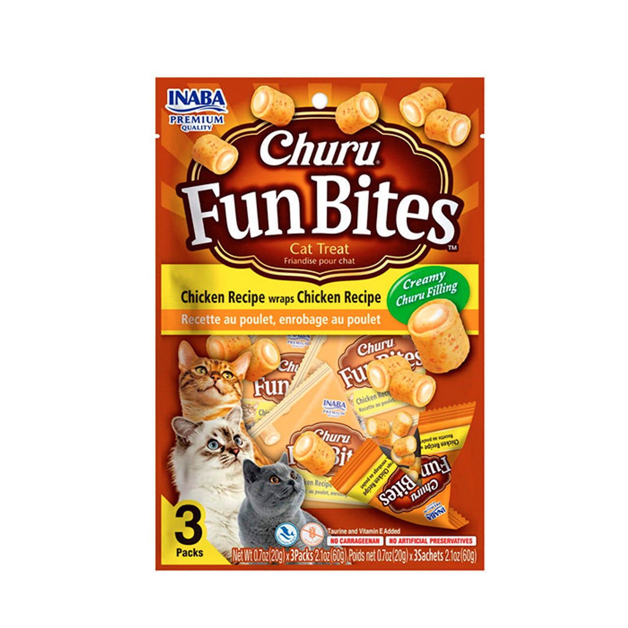 Churu Fun Bites para Gatos - Pollo - Mascota Express