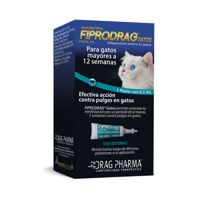 Fiprodrag® Gatos Pipeta 0,5 ml