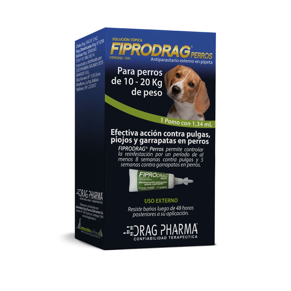 Fiprodrag® Perros  10-20 kg