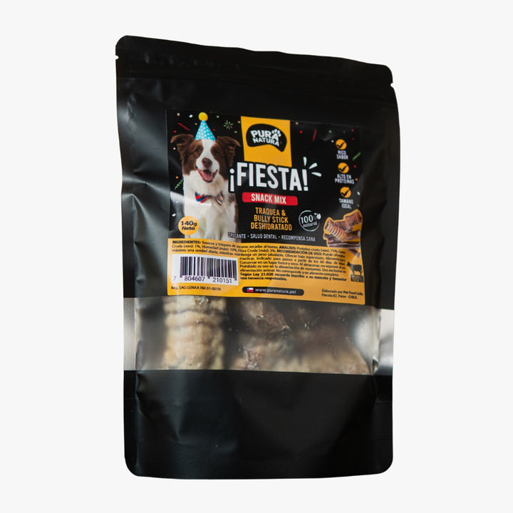 Pura Natura Snack Mix Fiesta (Bully+Tráquea)
