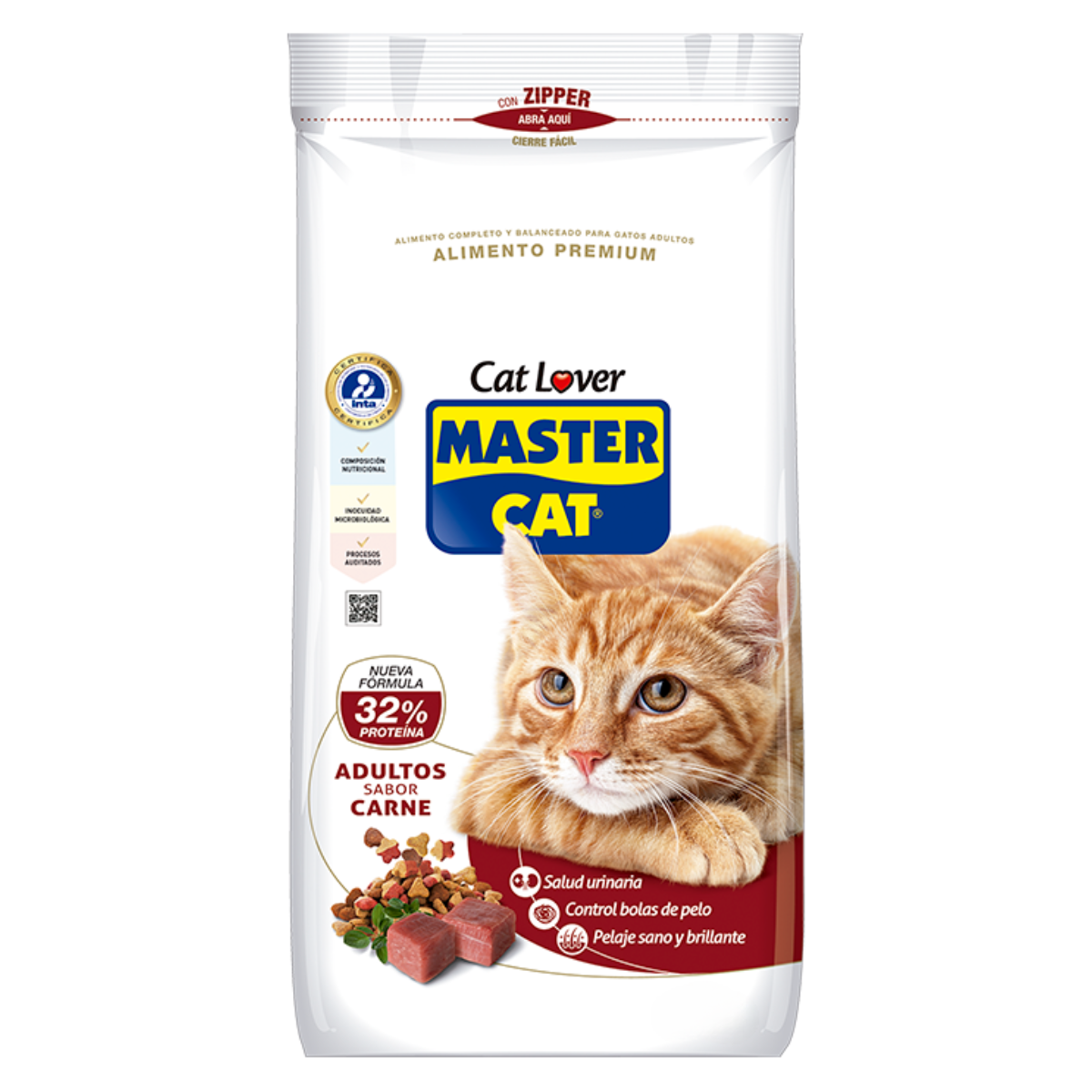 Master Cat Gato adulto / Carne - Mascota Express