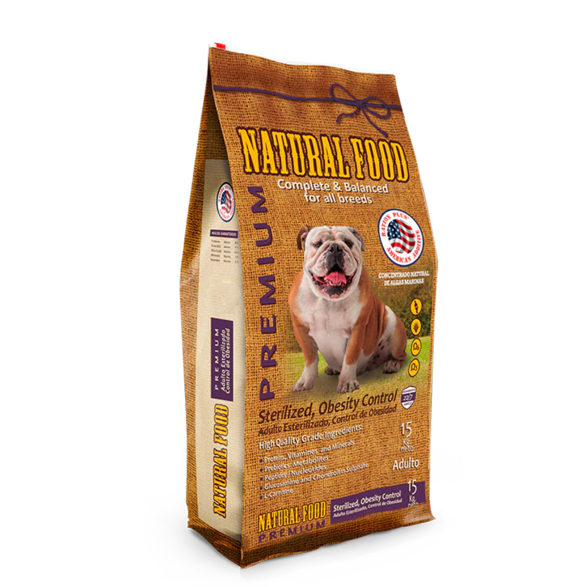 Natural Food Perro Esterilizado y Control de Peso - Mascota Express