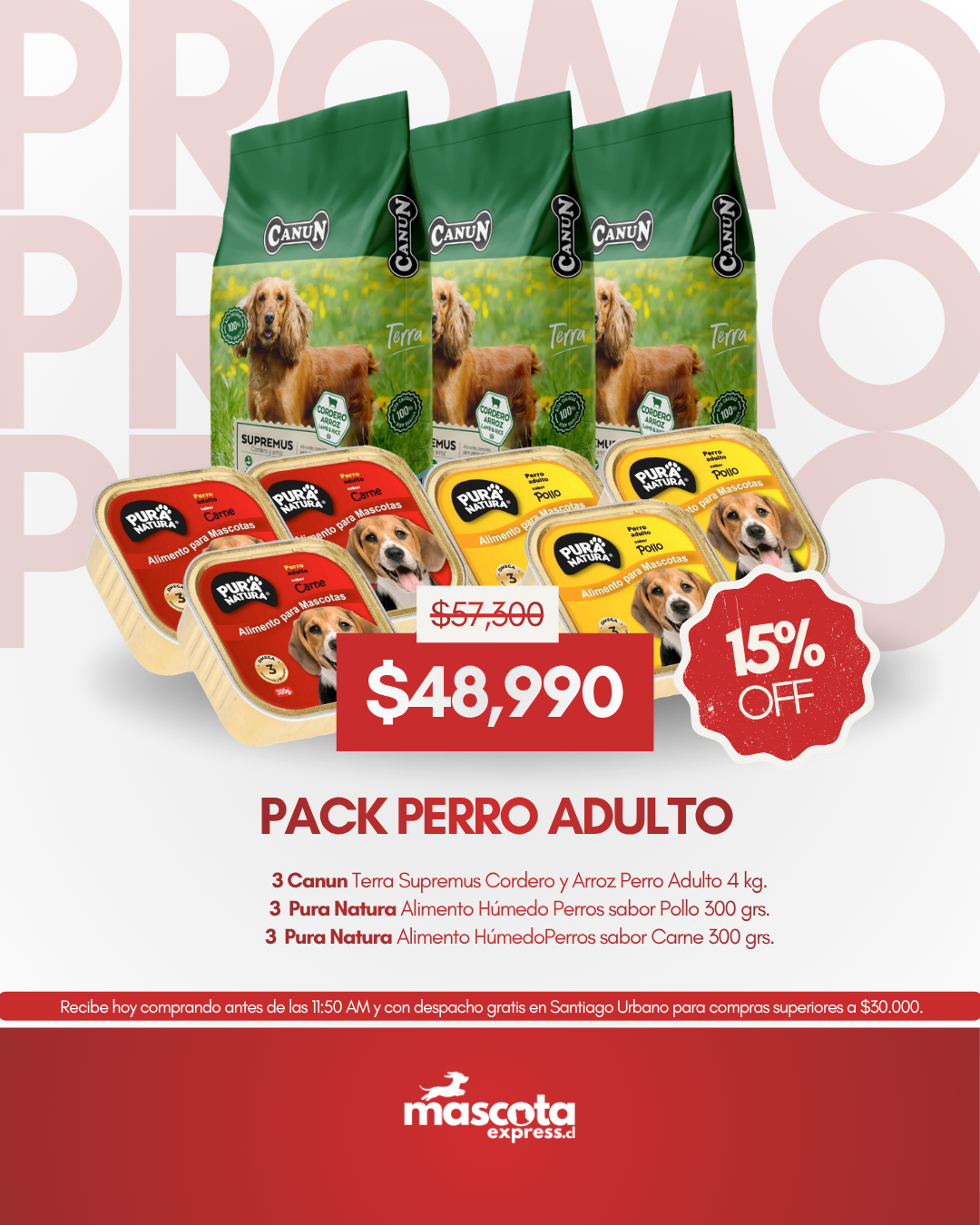 Pack Perro Adulto
