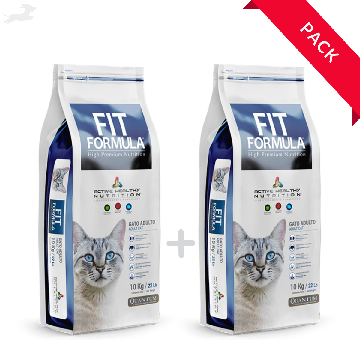 Pack 2 Fit Formula Gato 10KG - Mascota Express
