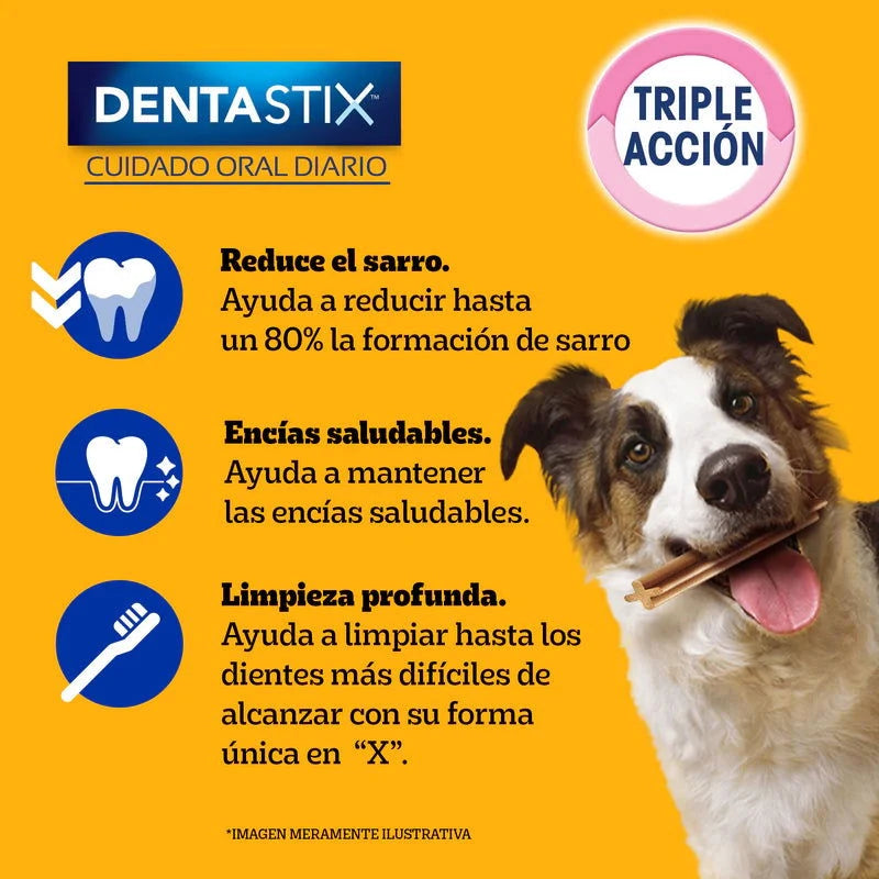 Pedigree Dentastix Razas Medianas 3 barritas - Mascota Express
