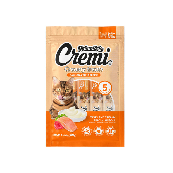 Cremi Sachet 5 tubos / Salmón y Atún