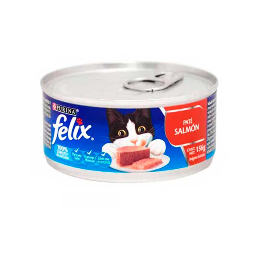 Purina Felix lata paté de Salmón