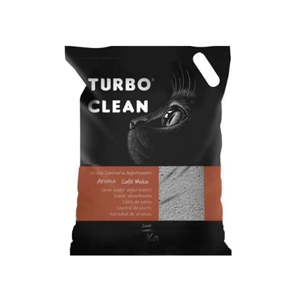 Arena Sanitaria Turbo Clean 4KG aroma Café Moka