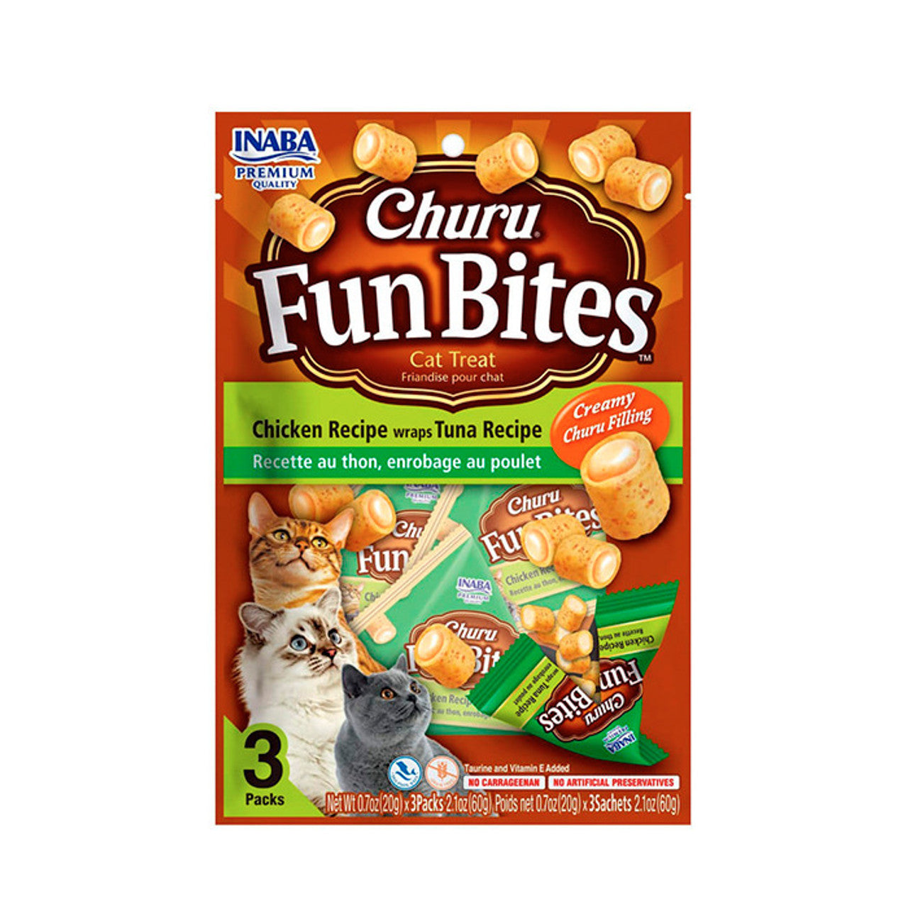 Churu Fun Bites para Gatos - Atún