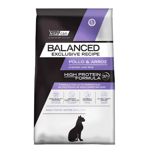 Balanced Gato Adulto Exlusive Pollo y Arroz