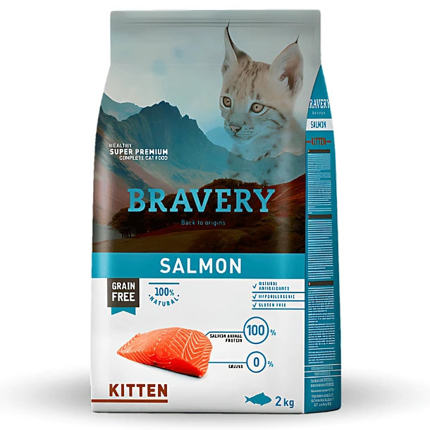 Bravery Gatito - Salmón