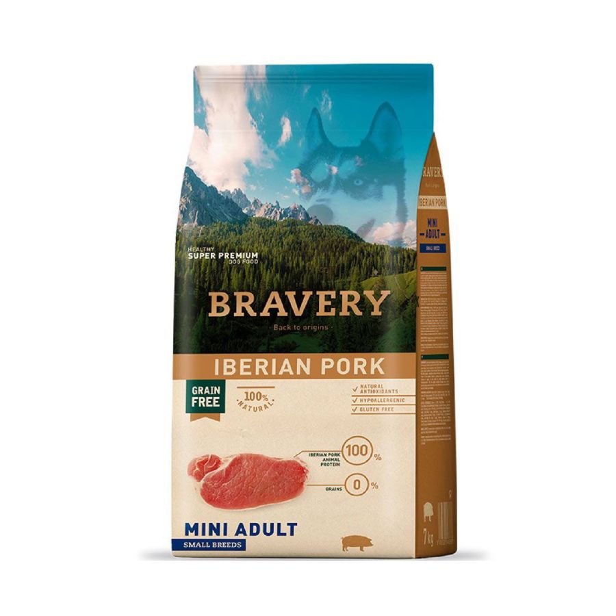 Bravery Perro Adulto Razas Pequeñas - Cerdo Iberico