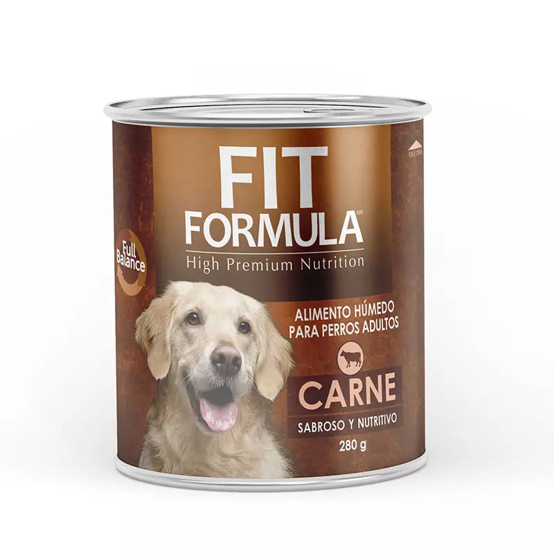 Fit Formula Lata para perro Adulto / Carne