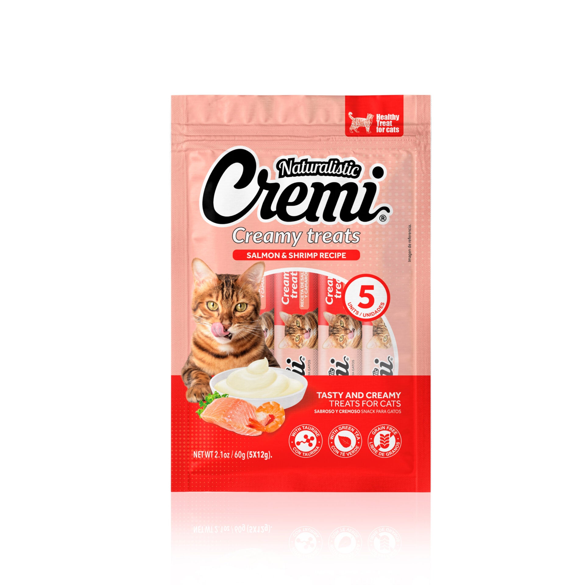 Cremi Sachet 5 tubos / Salmón y Camarón